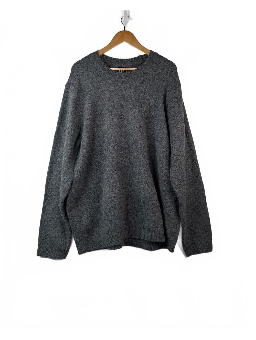 Gap Men's Classic Crewneck Heather Grey Pullover Sweater XXL